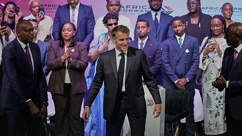 Video thumbnail for President Macron faces backlash after summit outburst