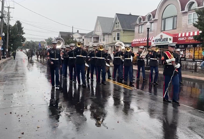 Video thumbnail for Italian heritage shines through wet weather at Bridgeport parade