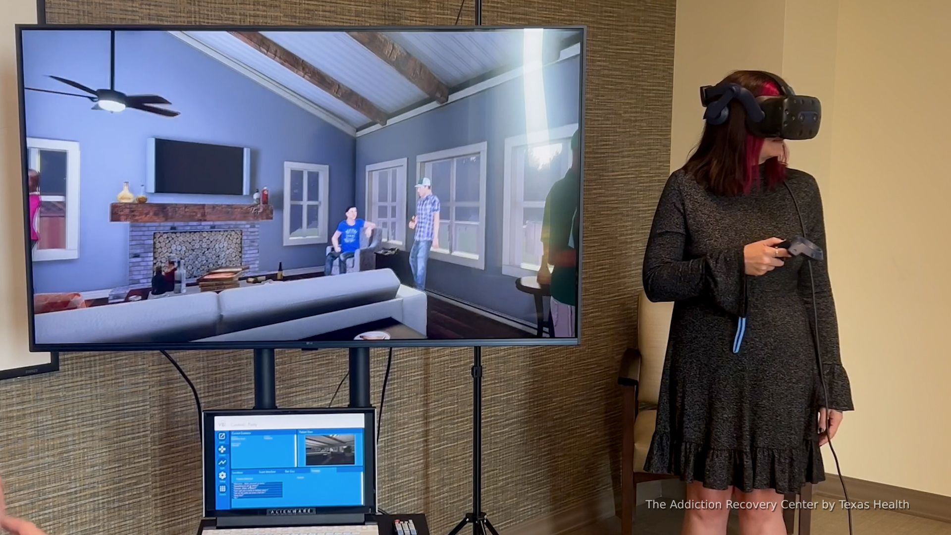 Video thumbnail for Virtual reality helps people stay sober when the 'real world' gets too real