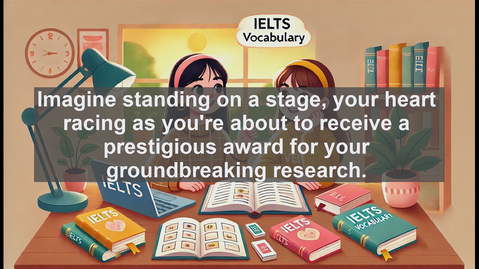 'Video thumbnail for 5000 Must Know IELTS 8.0 Vocabulary - Accolade: Boost Your IELTS Vocabulary to Band 8.0'