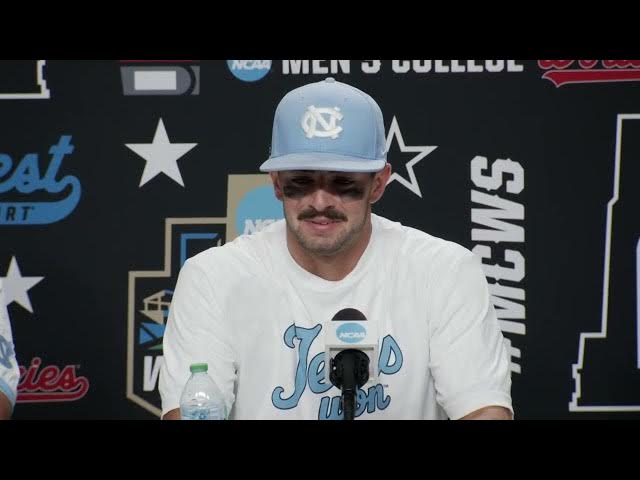 Video thumbnail for #UNC postgame press conference after Game 3 with Scott Forbes, Matthew Matthijs and Gavin Gallaher