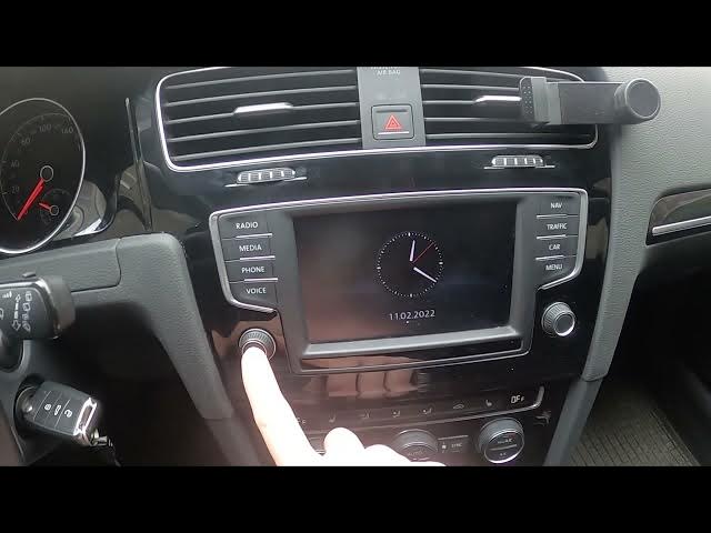 Video thumbnail for How to Turn Radio On or Off in Volkswagen Golf VII ( 2012 - 2020 ) - Enable or Disable Radio