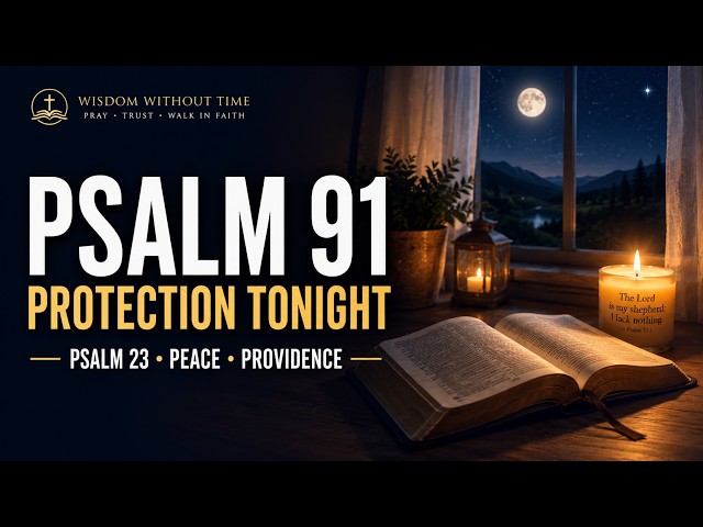 Video thumbnail for Psalm 91 & Psalm 23 Night Prayer for Protection, Peace and Rest
