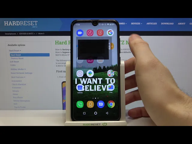 Video thumbnail for How to Enable Camera Timer on KRUGER & MATZ Move 9 - Turn On Photo Delay