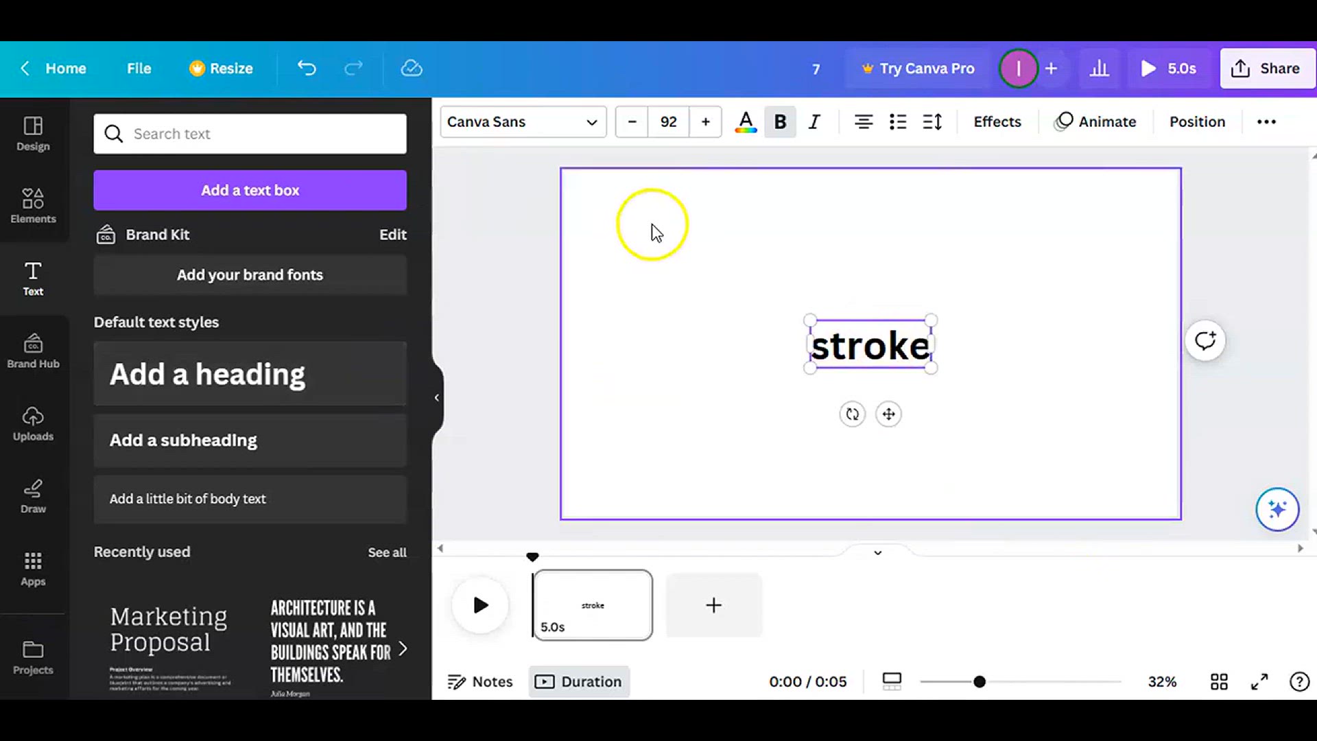'Video thumbnail for How to make stroke layer effect in Canva #easy canva l Canva Tutorial'
