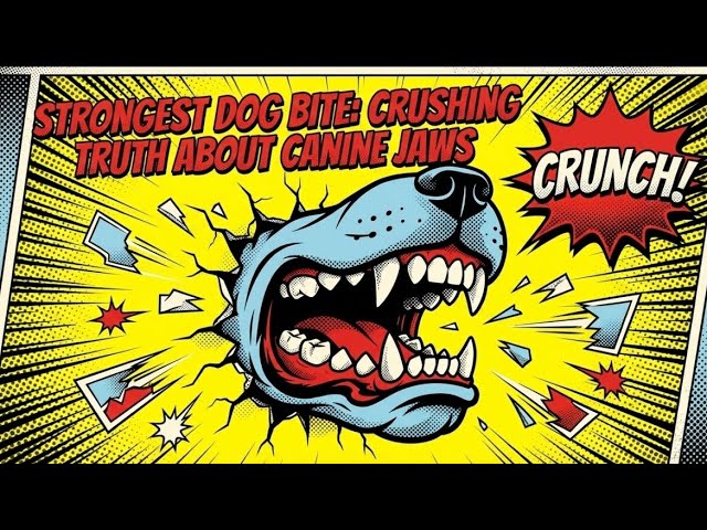 Video thumbnail for The Strongest Dog Bite Force