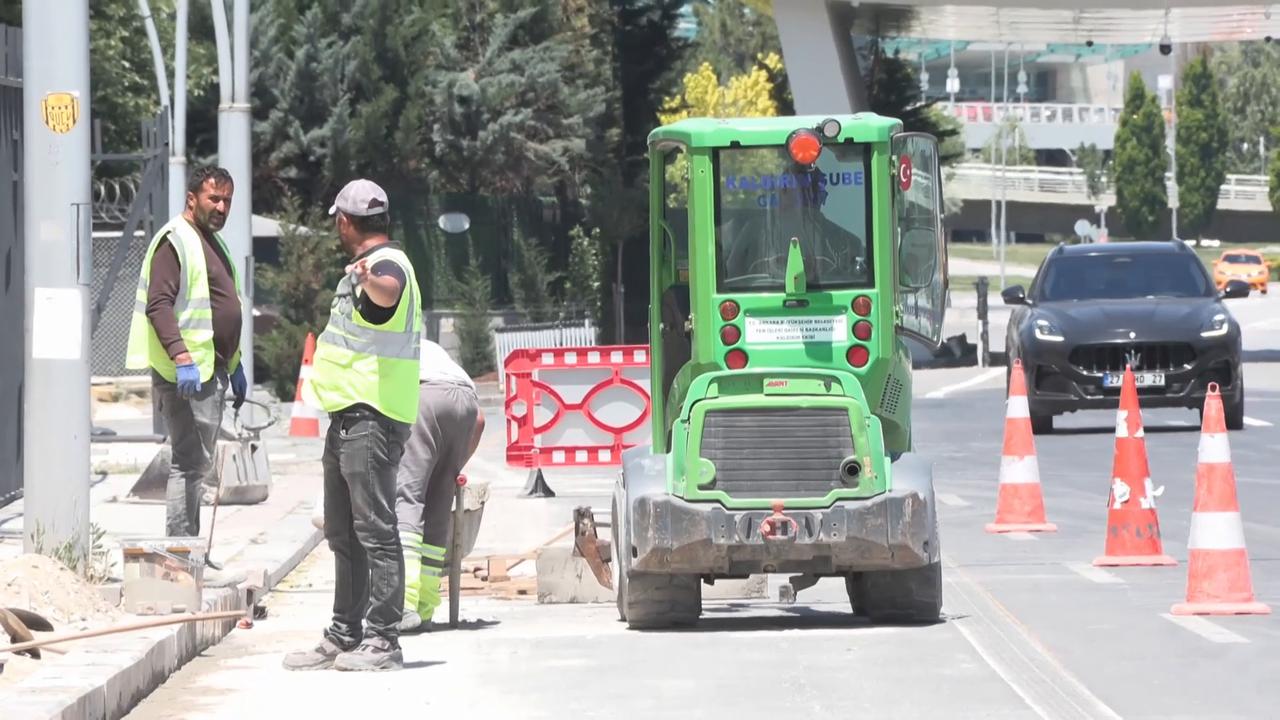 Video thumbnail for Türkiye: Ankara undergoes preparations for upcoming NATO Summit.