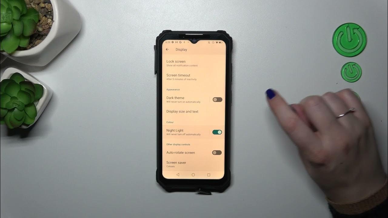 Video thumbnail for How to Set Up the Eye Comfort Mode on OUKITEL WP23 - Nigth Light