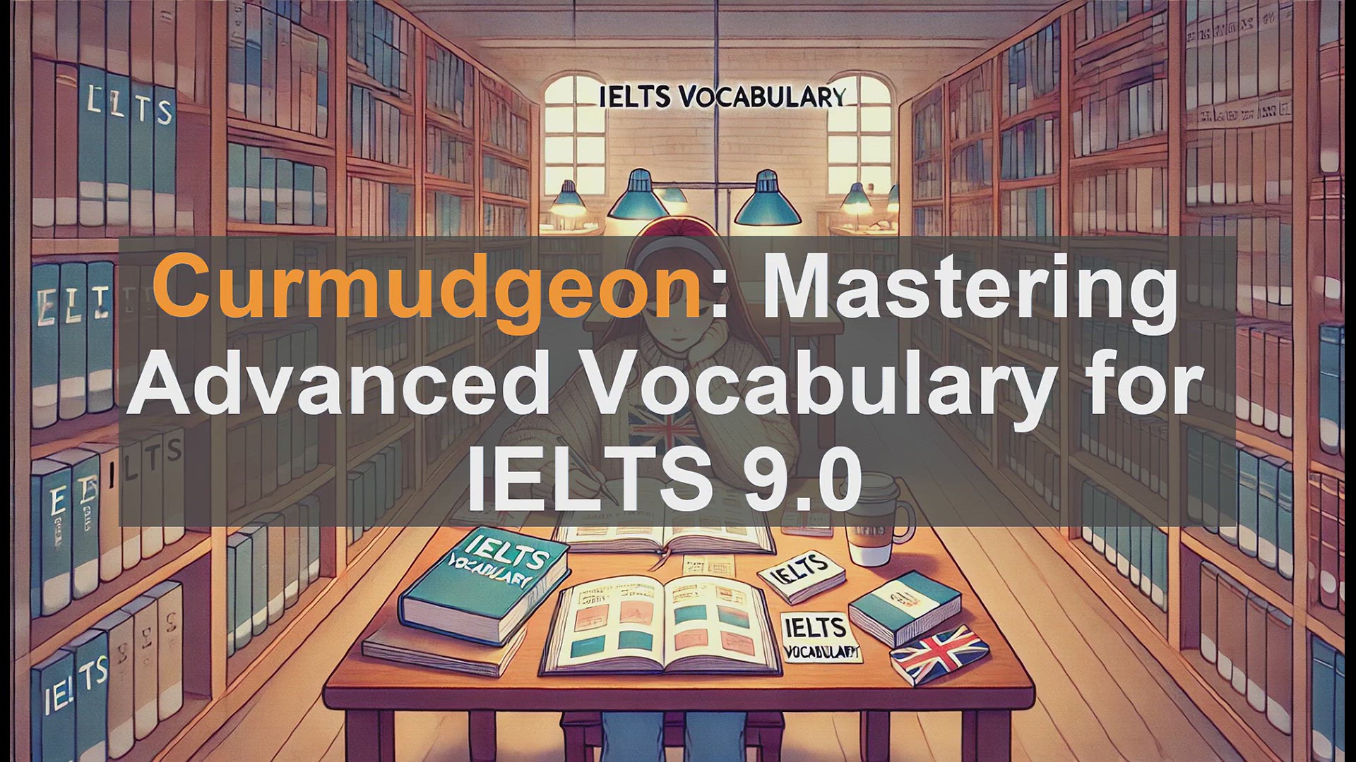 'Video thumbnail for 2000 Must Know IELTS 9.0 Vocabulary - Curmudgeon: Mastering Advanced Vocabulary for IELTS 9.0'
