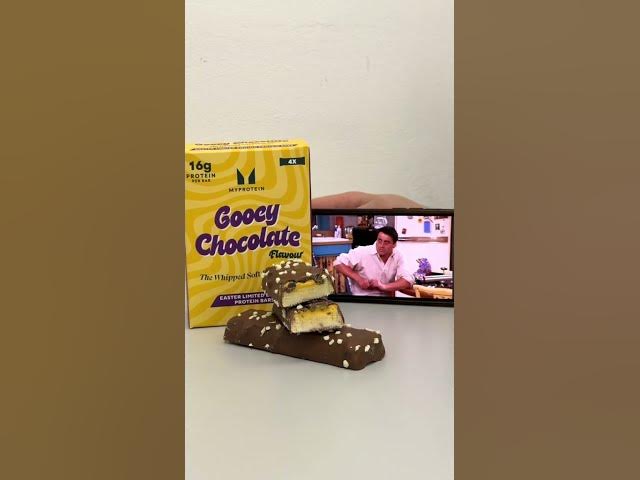 Video thumbnail for It’s so good they couldn’t believe it 😉 (16g protein per bar) #fyp #myprotein #protein #friends