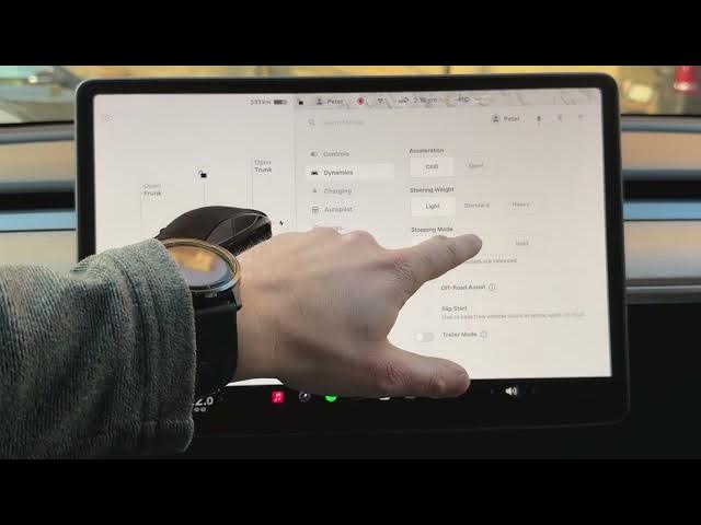 Video thumbnail for TESLA - How to Enable One-Pedal Driving (Hold Mode)