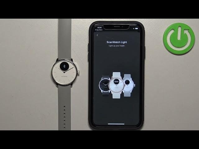 Video thumbnail for How to Pair WITHINGS Scanwatch Light with iPhone