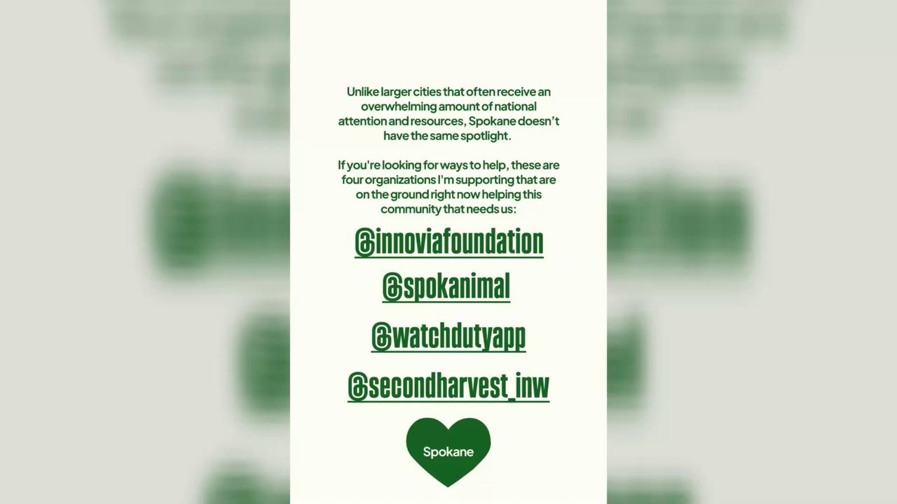 Video thumbnail for UNCAPTIONED: Sydney Sweeney voices support for victims of 'devastating' Washington wildfires.