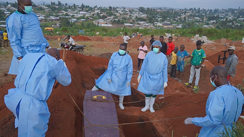 Video thumbnail for DRC Ebola outbreak growing 'exponentially,' UN warns, as deaths exceed 2,500