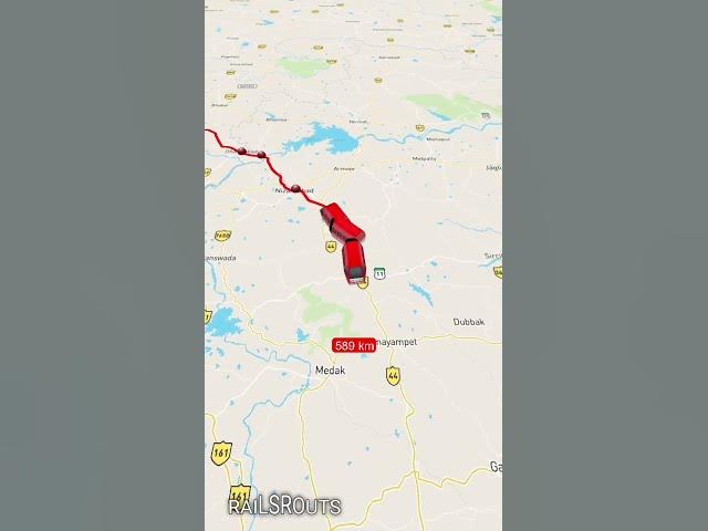 Video thumbnail for shirdi sainagar to tirupati balaji EXP Train Route, Schedule and Timings