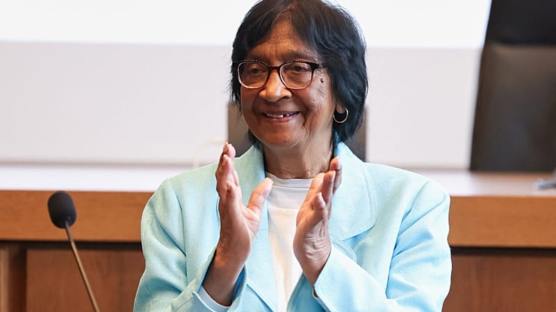 Video thumbnail for Navi Pillay wins Nobel Peace Prize as US sanctions threaten international justice