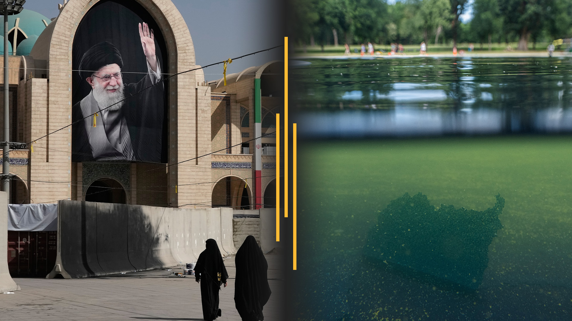 Video thumbnail for Iran preps for supreme leader’s funeral; Olympian charged with Reflecting Pool vandalism