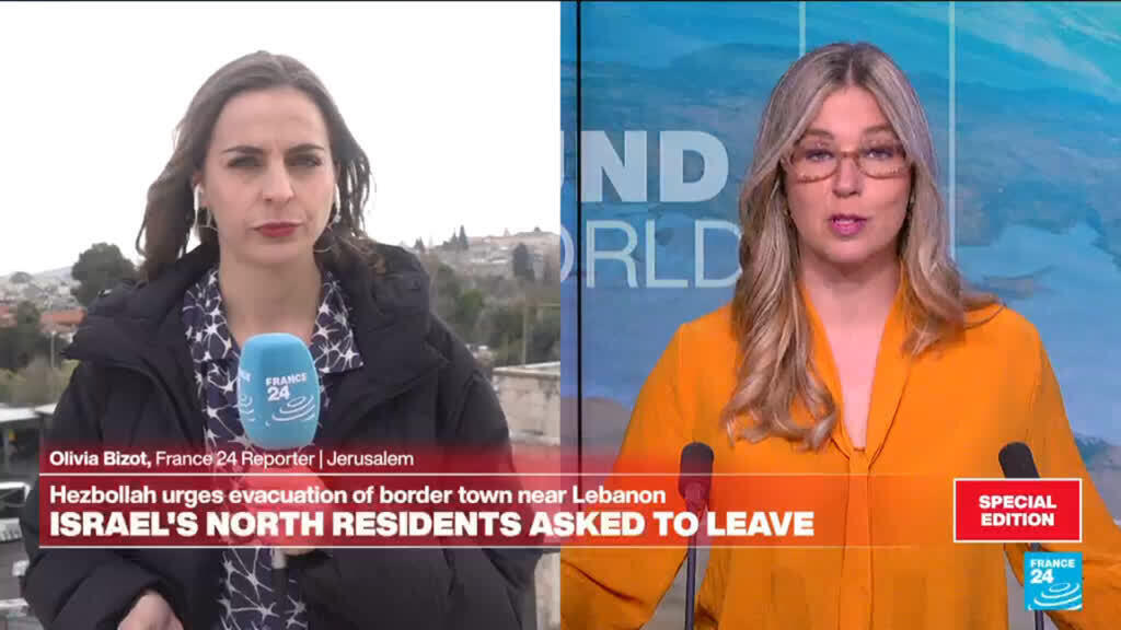 Video thumbnail for Israel's North residents asked to leave