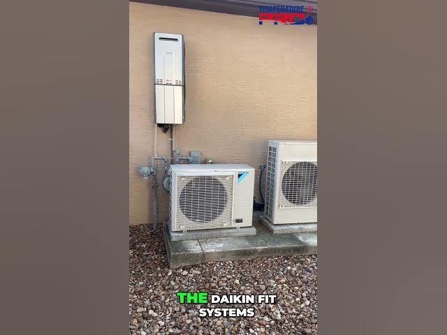 Video thumbnail for Air Conditioning Upgrade: Referrals & Daikin Fit System Success! #shorts