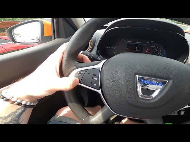 Video thumbnail for How to Enable or Disable Speed Limiter in Dacia Spring ( 2021 – now )