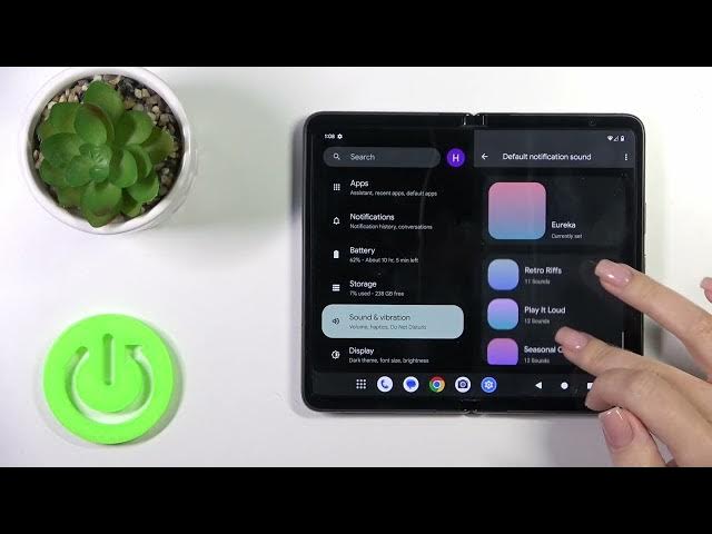 Video thumbnail for How to Change Notifications Sound on GOOGLE Pixel Fold - Customize Sounds