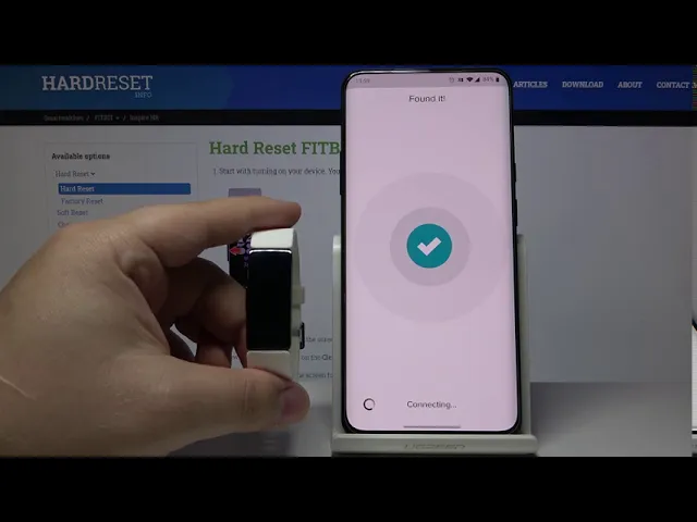 Video thumbnail for How to Pair FITBIT Inspire HR with Phone - Connect Devices