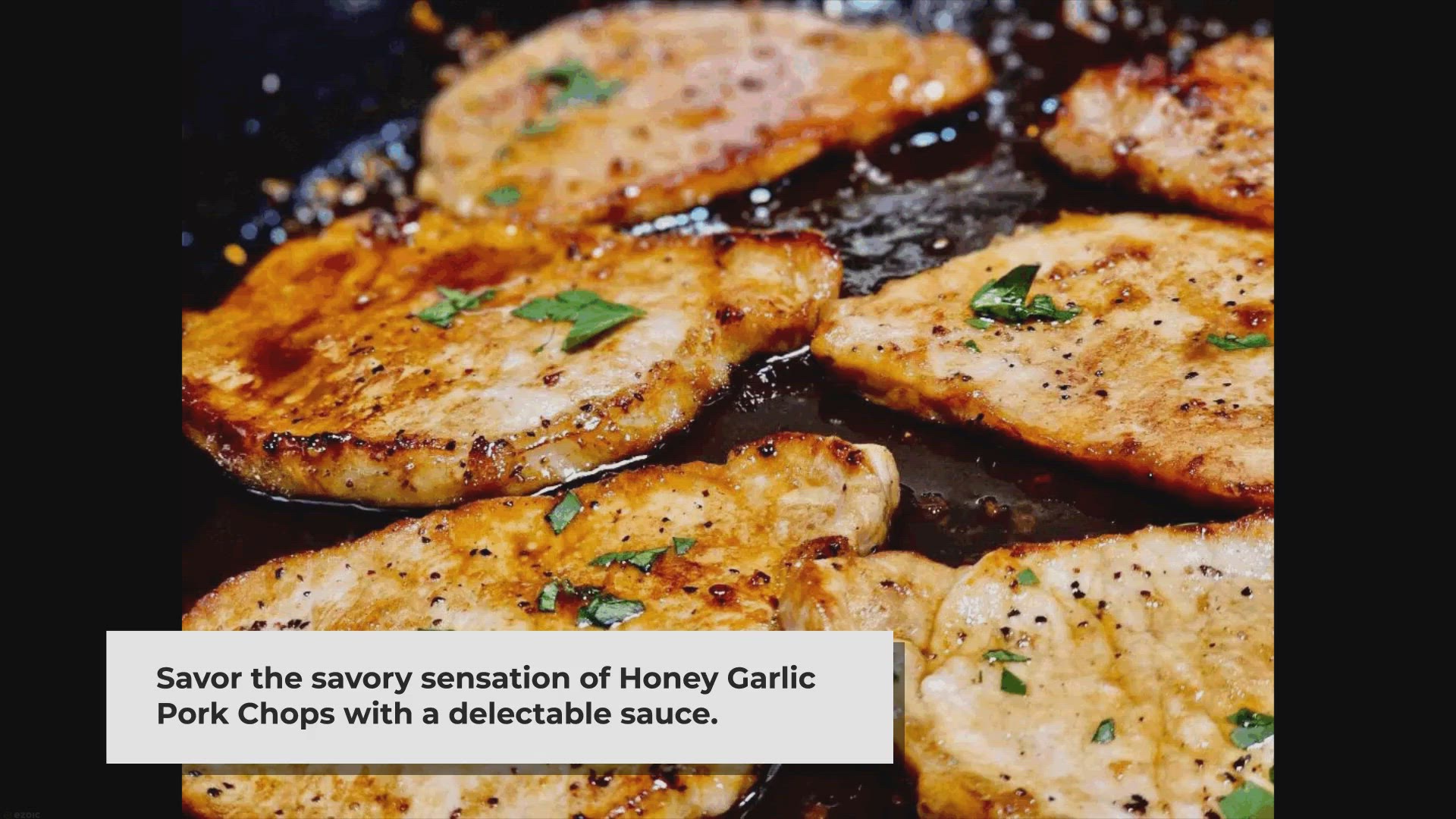 Video thumbnail for Honey Garlic Pork Chops - Krystel's Cooking