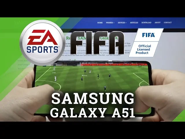 Video thumbnail for How FIFA Mobile Performs on Samsung Galaxy A51 – FPS Checkup