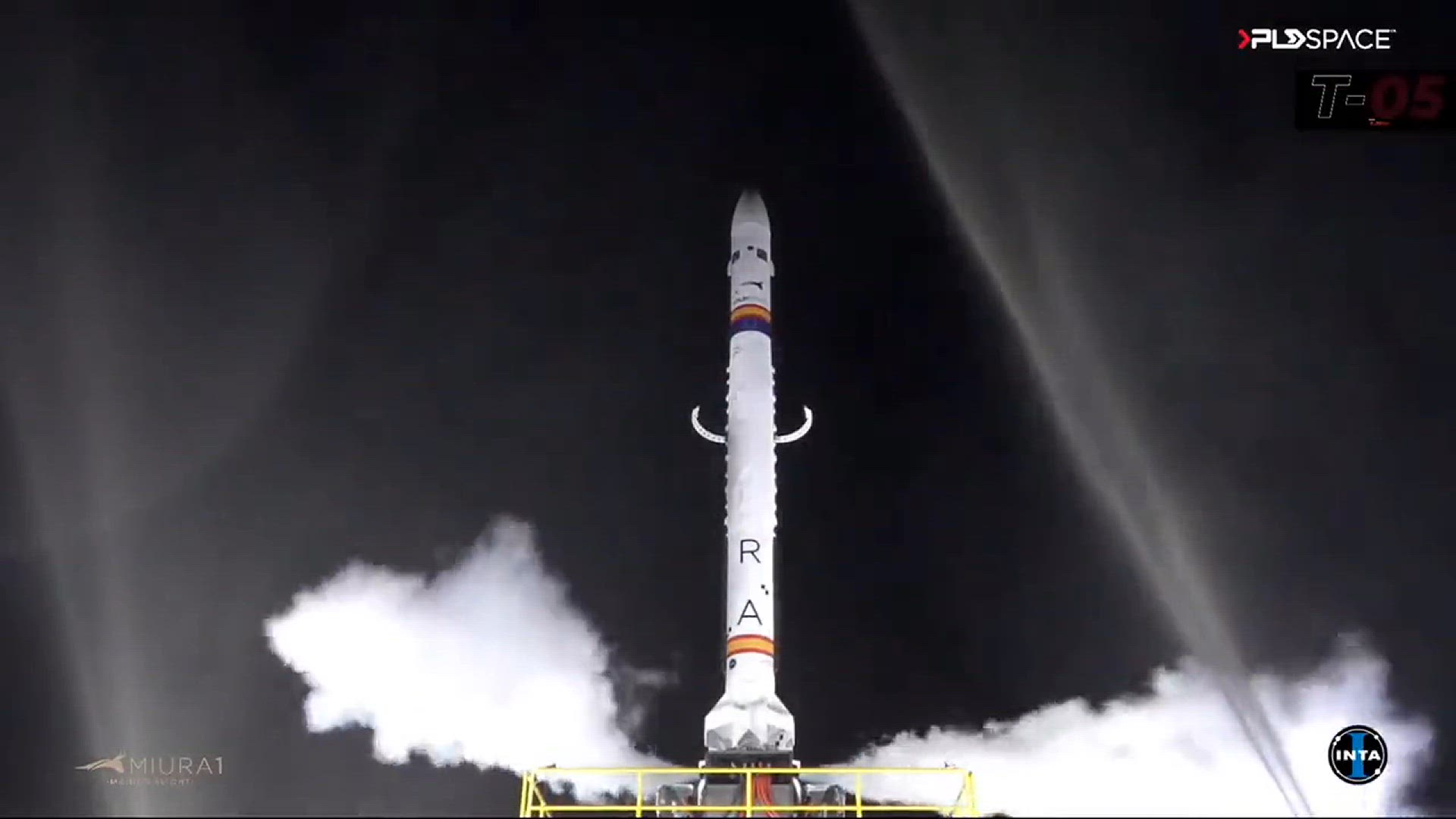'Video thumbnail for MIURA-1 - Start von Huelva - Erste Rakete von Spanien im All'