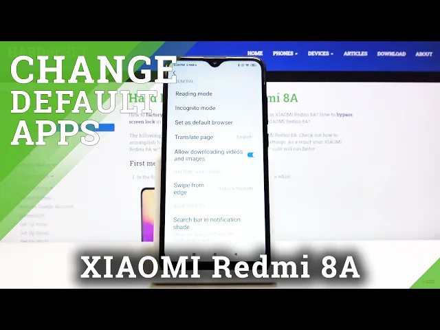 Video thumbnail for How to Set Up Default Browser in Xiaomi Redmi 8A - Default App Settings