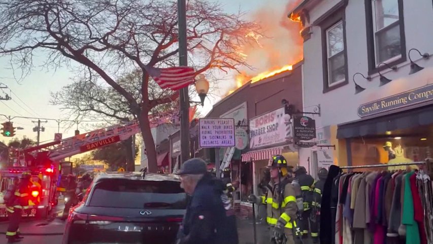 Video thumbnail for Sayville Running Company returning to Main Street after 2024 fire