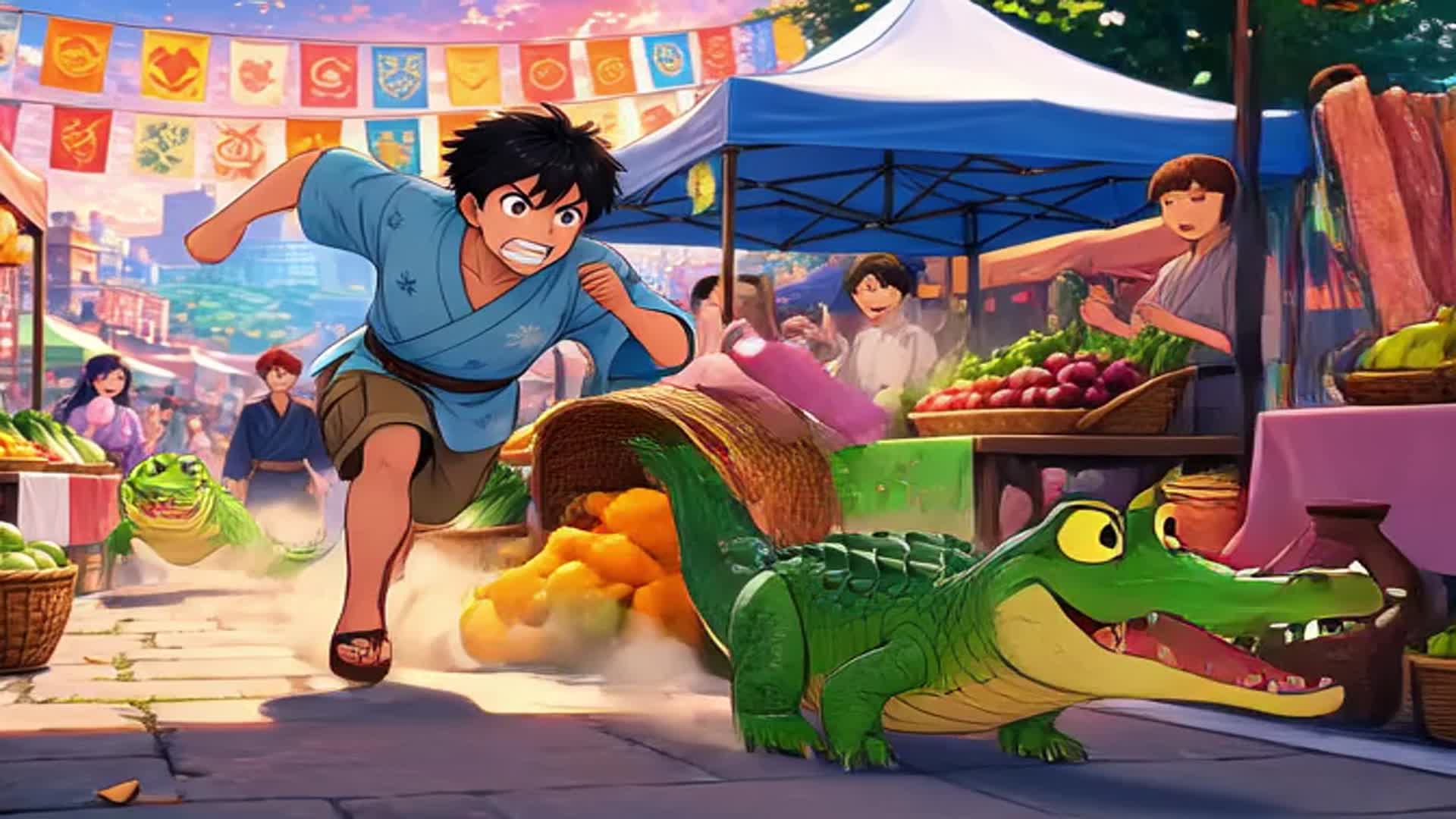 Video thumbnail for Crocodiles in Anime