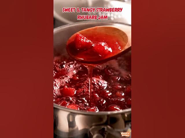 Video thumbnail for Homemade Strawberry Rhubarb Jam | Easy No-Pectin Recipe
