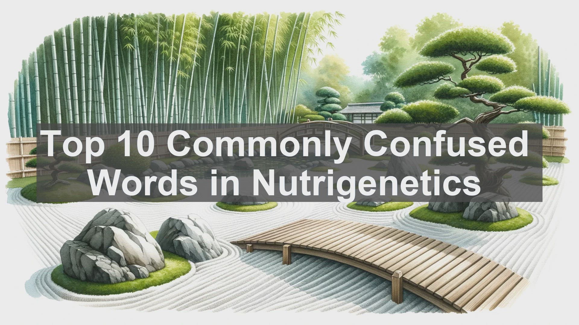 'Video thumbnail for Top 10 Commonly Confused Words in Nutrigenetics'