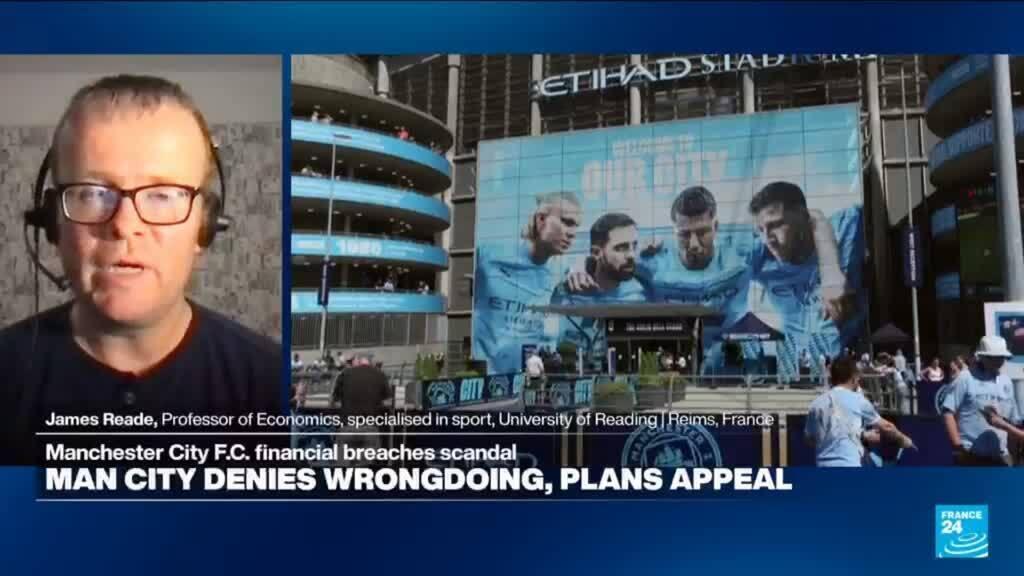 Video thumbnail for 'Hard to see Man City getting anything other than the book thrown at them', expert says
