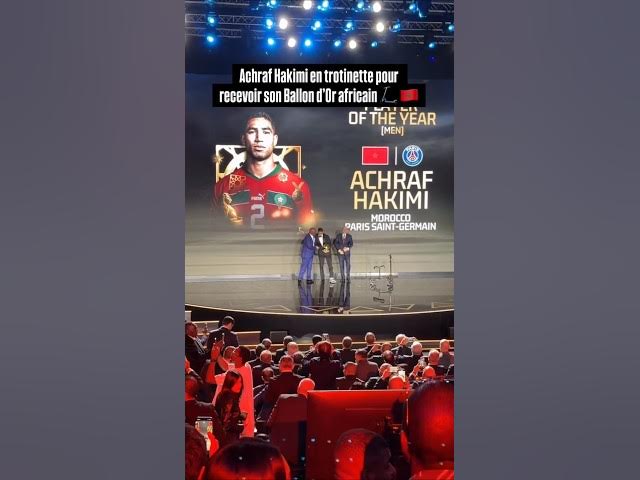 Video thumbnail for #Achrafhakimi 🏆🔥🔥✨#ballondor#footballshorts #football #maroc #duet