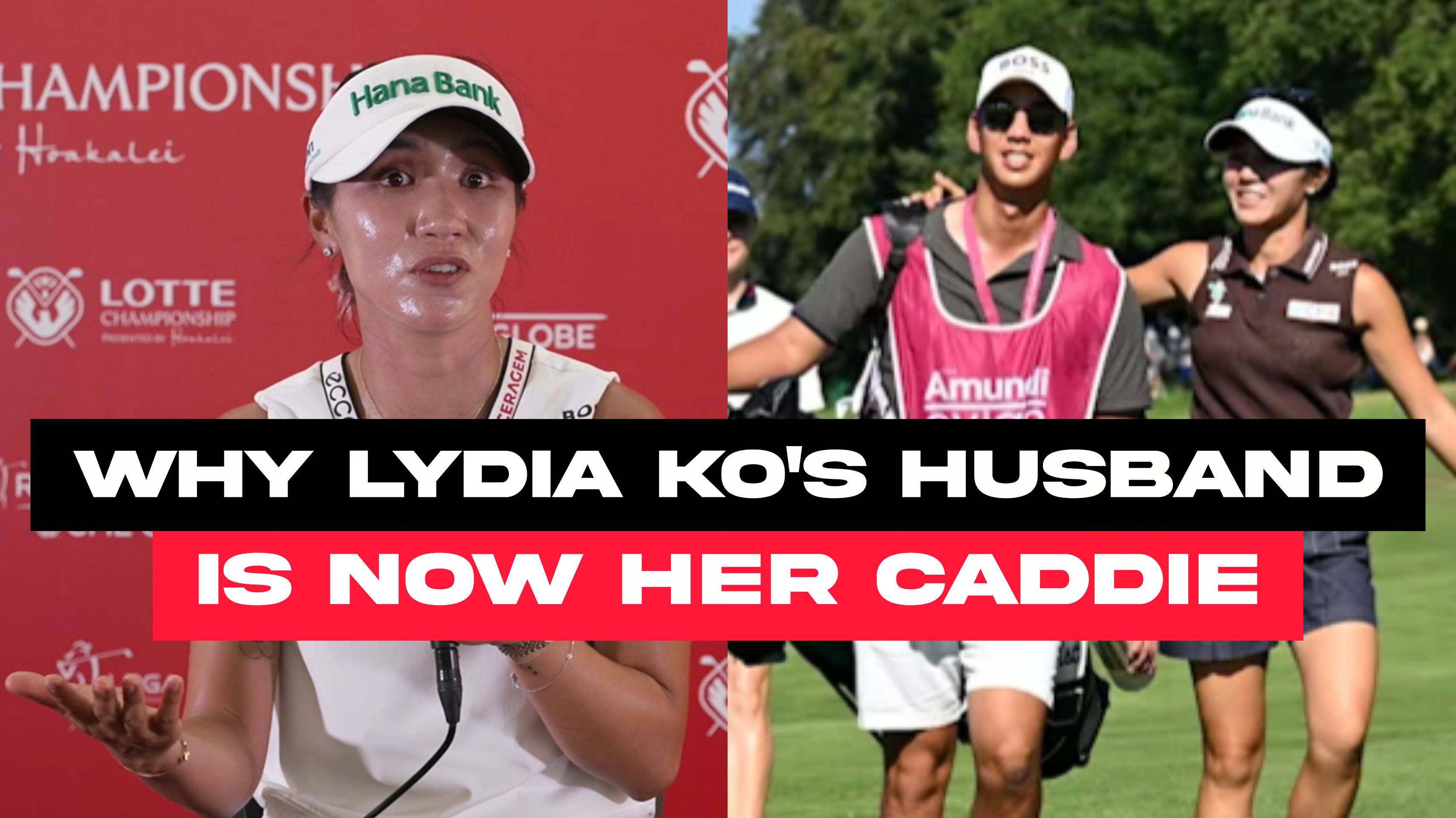 Video thumbnail for Why Lydia Ko's husband is now her caddie