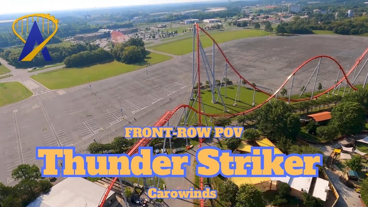 'Video thumbnail for Thunder Striker On Ride POV From Carowinds'