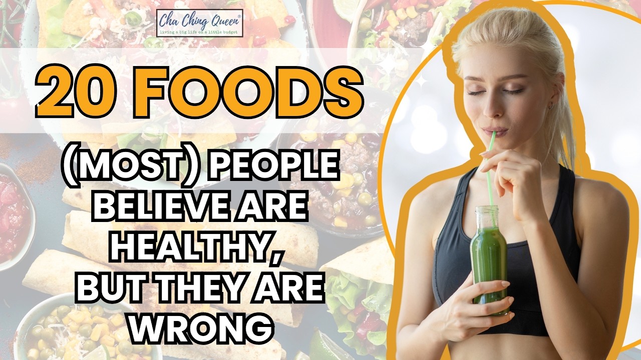 Video thumbnail for Foods (Most) People Believe Are Healthy, But They Are Wrong