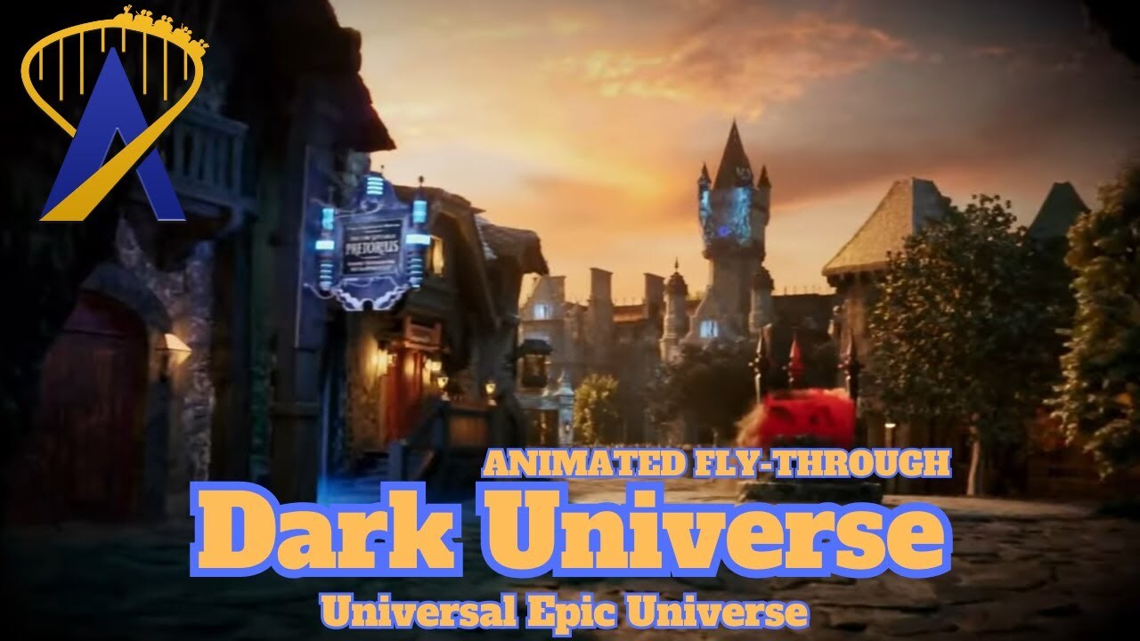 Video thumbnail for Dark Universe Animated Fly Through - Epic Universe
