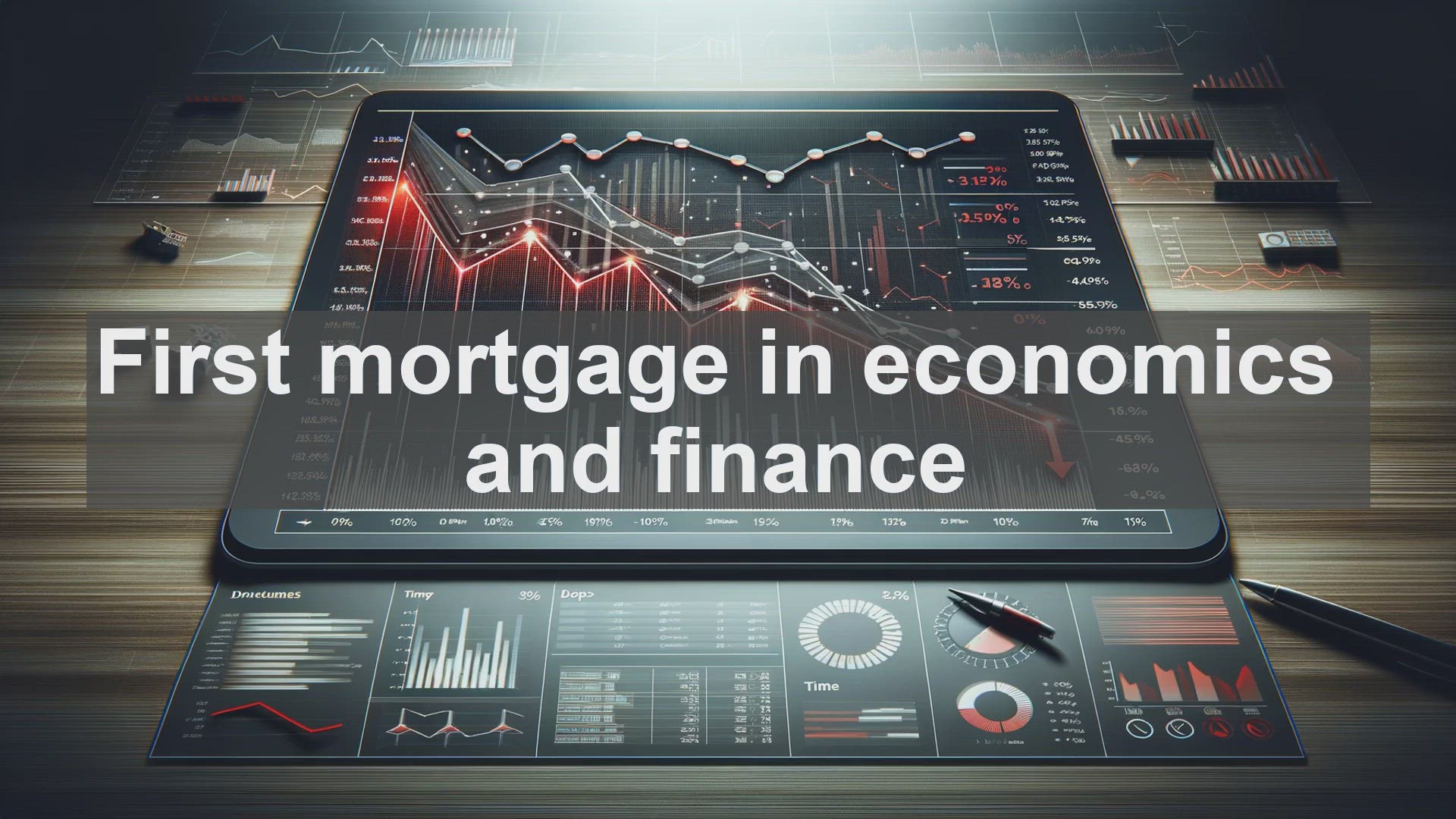 'Video thumbnail for First mortgage in economics and finance'
