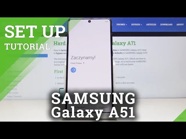 Video thumbnail for How to Set Up SAMSUNG Galaxy A71 – Activation Process