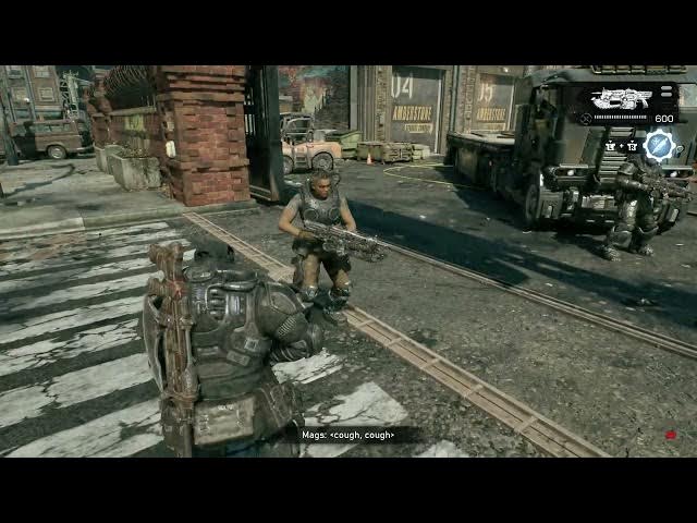 Video thumbnail for Gears of War: E-Day - Act 2 Chapter 2: Explosion Cutscene - Mags Tells Marcus She Has Rust Lung