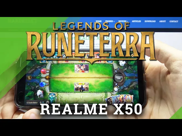 Video thumbnail for Gameplay - Legends Of Runeterra on Realme X50 | Performance Test