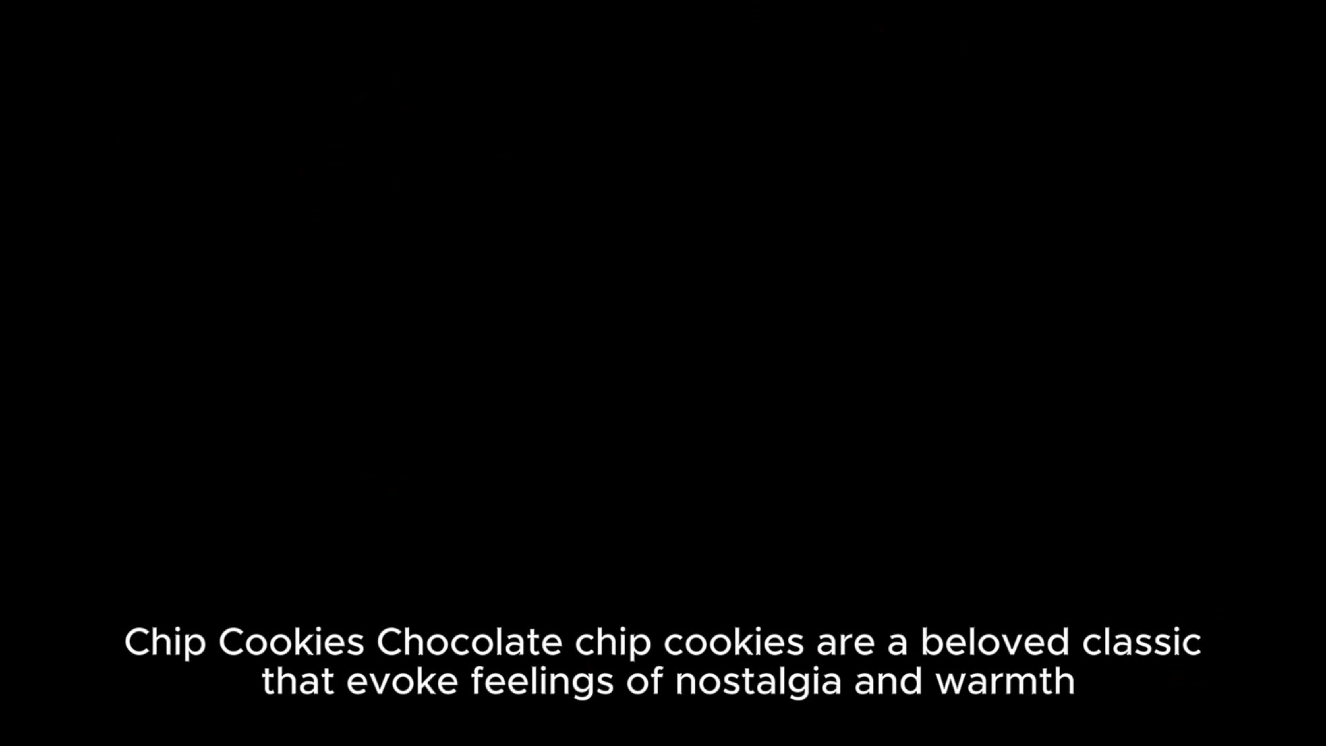 Video thumbnail for Chocolate Chip Cookies