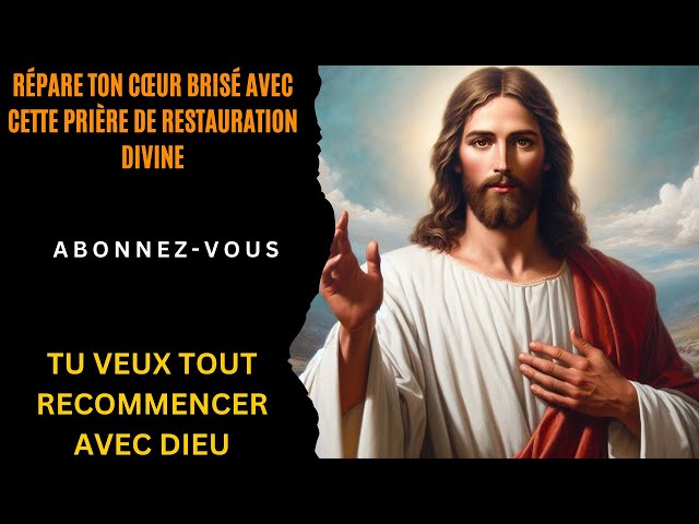 Video thumbnail for Prière pour repartir à zéro après un effondrement une blessure ou une rupture.