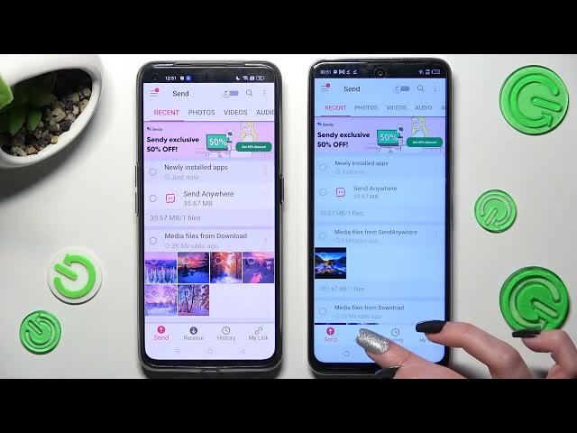 Video thumbnail for How to Transfer Files From REALME Device to TECNO Camon 18P - Use Send Anywhere