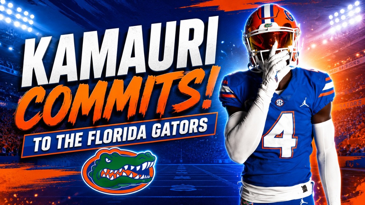 Video thumbnail for BREAKING: Florida Gators land ELITE CB - Kamauri Whitfield