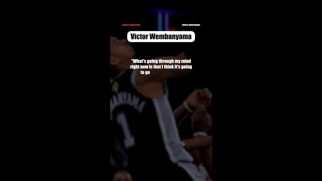 Video thumbnail for Victor Wembanyama Calls Out Spurs' "Greediness" After Historic Finals Collapse