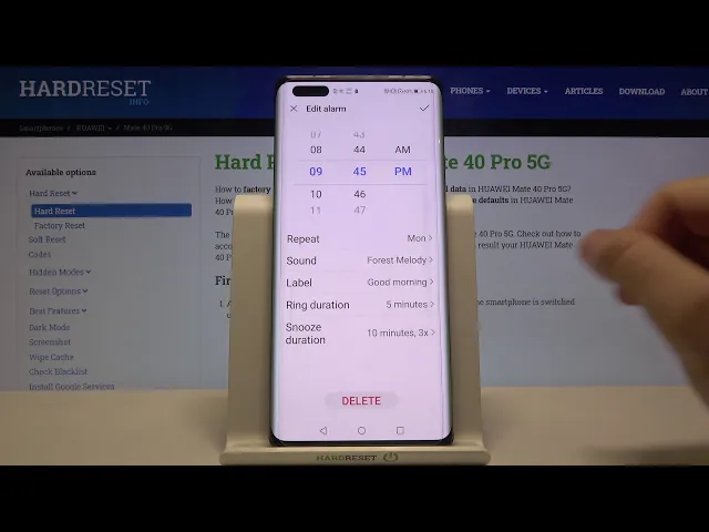 Video thumbnail for How to Add Alarm Clock on HUAWEI Mate 40 Pro – Customize Alarm Clocks